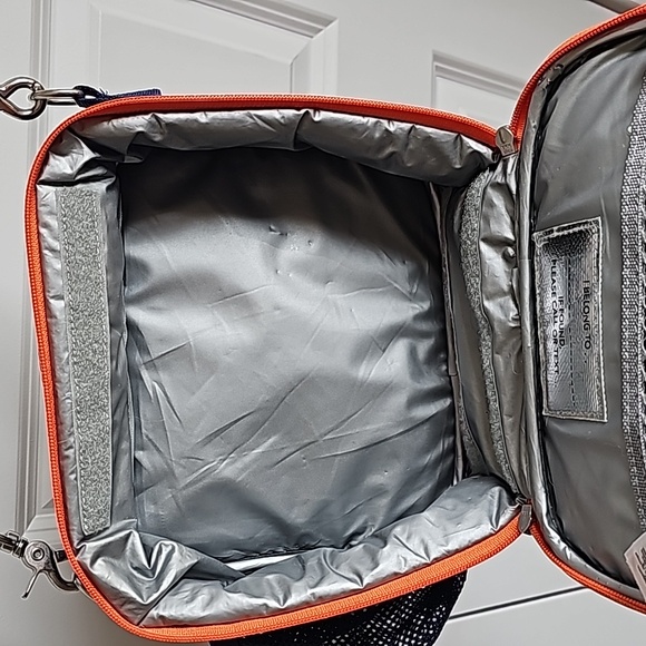 Pottery Barn Kids Crab And Stripe Lunchbox With Removable Strap - Picture 5 of 7